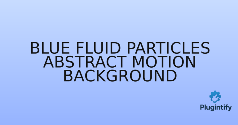 Read more about the article Blue Fluid Particles Abstract Motion Background