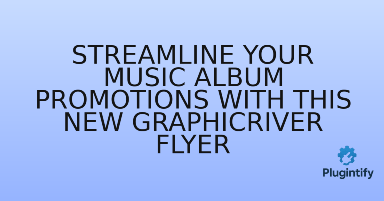 Read more about the article Streamline Your Music Album Promotions with This New GraphicRiver Flyer