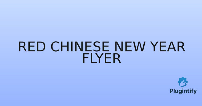 Read more about the article Red Chinese New Year Flyer