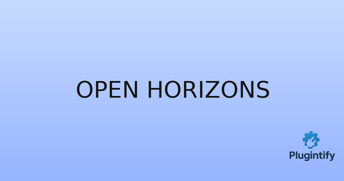 You are currently viewing Open Horizons
