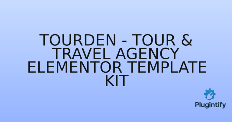 Read more about the article TourDen – Tour & Travel Agency Elementor Template Kit