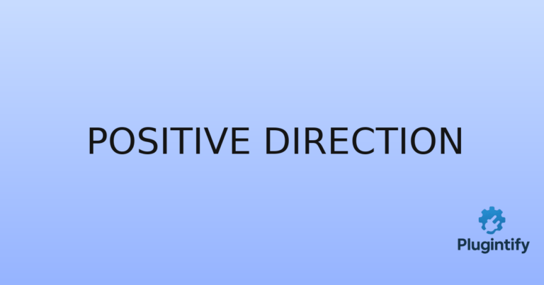 Read more about the article Positive Direction