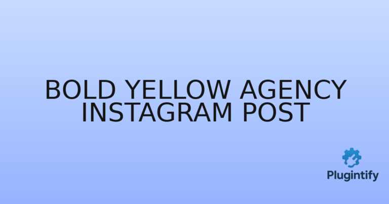 Read more about the article Bold Yellow Agency Instagram Post