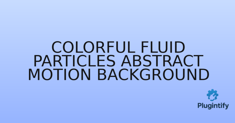 Read more about the article Colorful Fluid Particles Abstract Motion Background