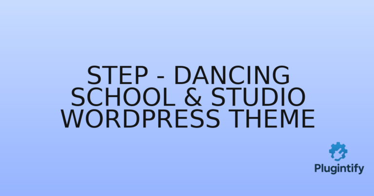 Read more about the article Step – Dancing School & Studio WordPress Theme
