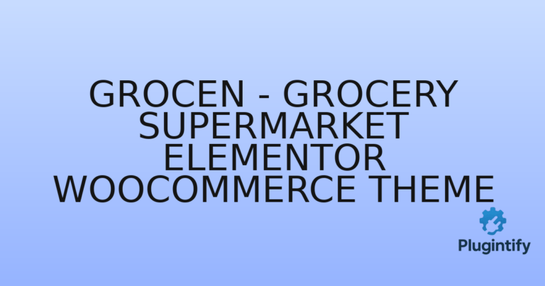Read more about the article Grocen – Grocery Supermarket Elementor WooCommerce Theme