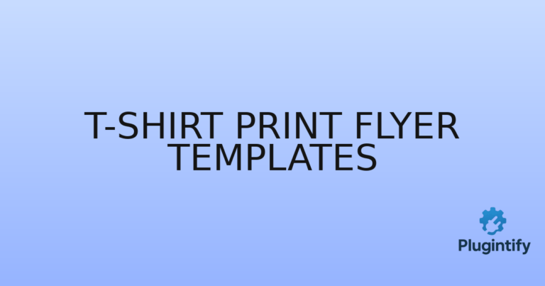 Read more about the article T-Shirt Print Flyer Templates