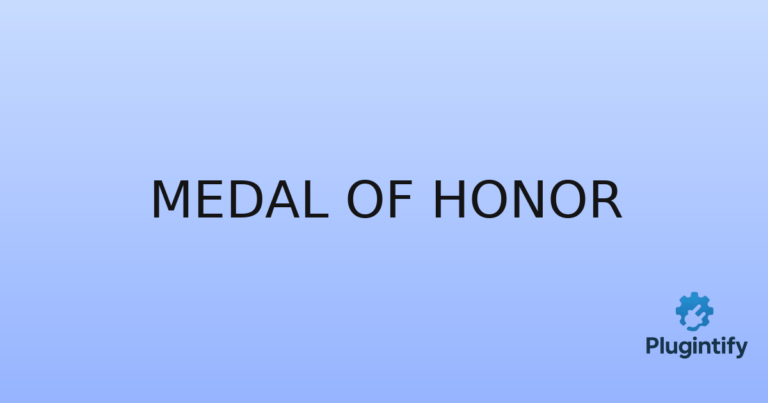 Read more about the article Medal of Honor