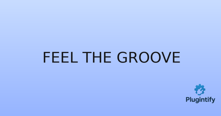 Read more about the article Feel The Groove
