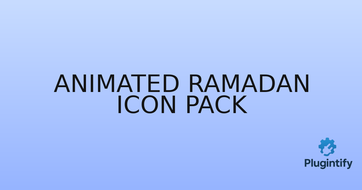 You are currently viewing Animated Ramadan Icon Pack