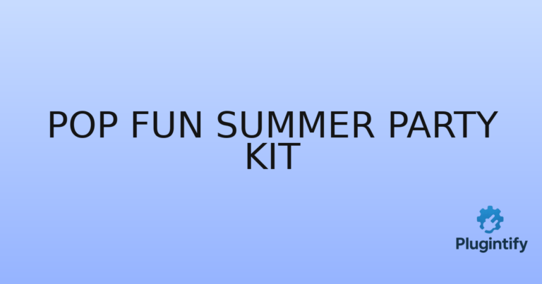 Read more about the article Pop Fun Summer Party Kit