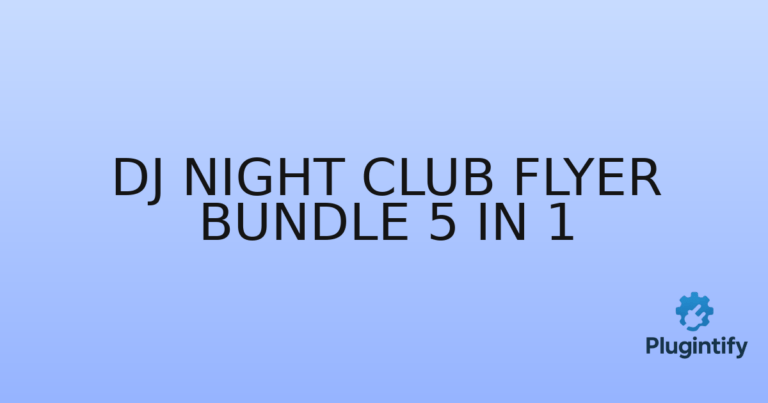 Read more about the article DJ Night Club Flyer Bundle 5 in 1