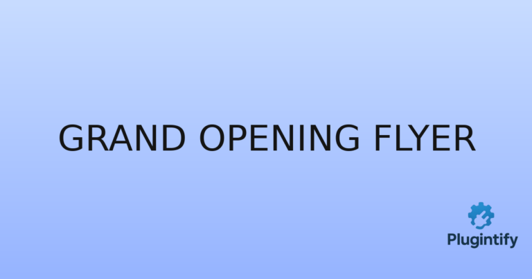 Read more about the article Grand Opening Flyer