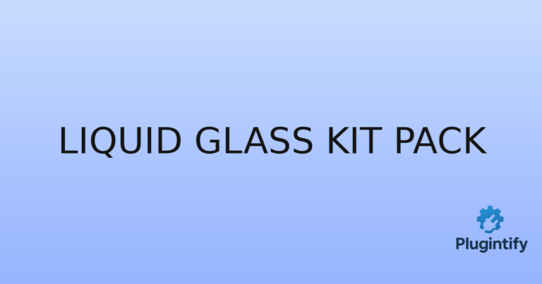 Read more about the article Liquid Glass Kit Pack