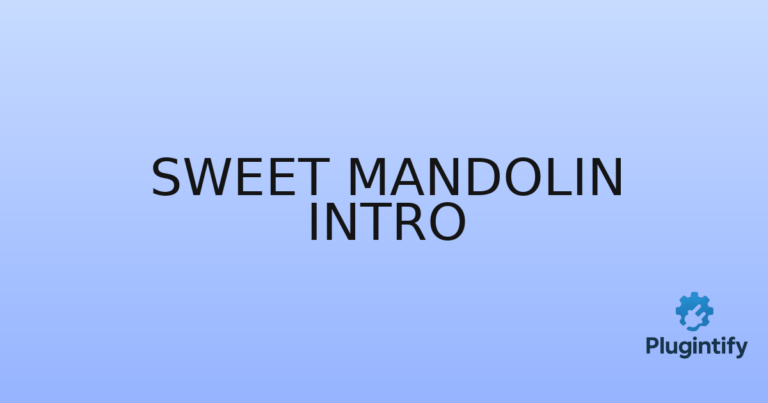 Read more about the article Sweet Mandolin Intro