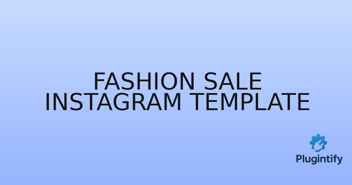 You are currently viewing Fashion Sale Instagram Template