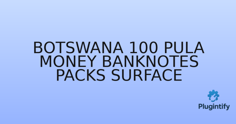 Read more about the article Botswana 100 pula money banknotes packs surface