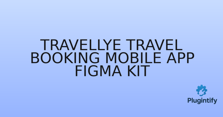 Read more about the article Travellye Travel Booking Mobile App Figma Kit