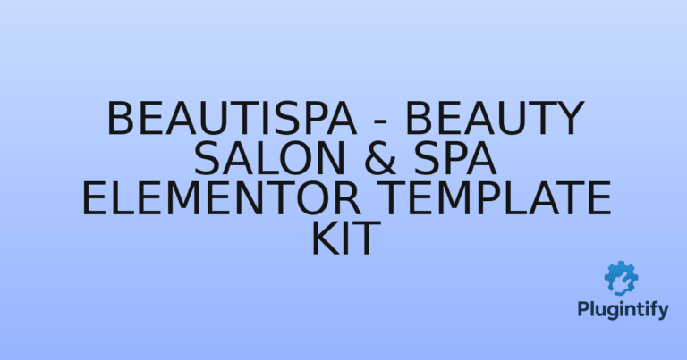 Read more about the article Beautispa – Beauty Salon & Spa Elementor Template Kit