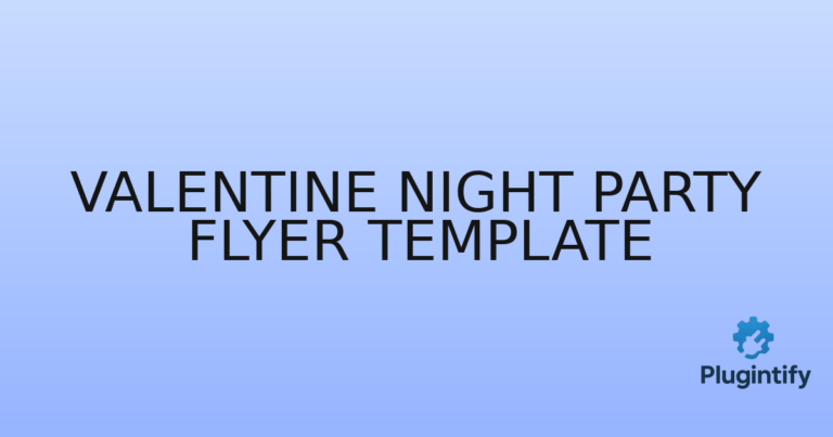 Read more about the article Valentine Night Party Flyer Template