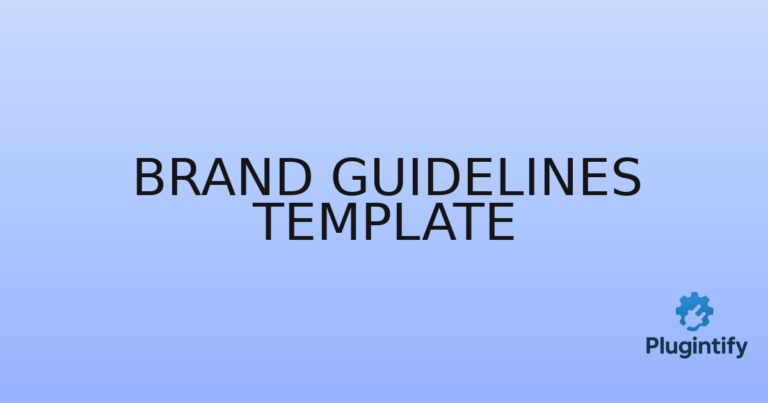 Read more about the article Brand Guidelines Template