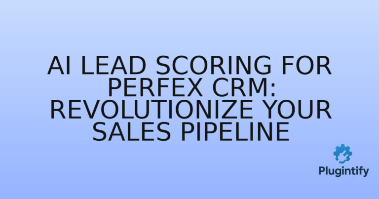 Read more about the article AI Lead Scoring for Perfex CRM: Revolutionize Your Sales Pipeline