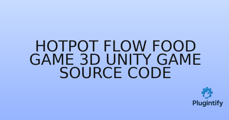 Read more about the article HotPot Flow Food Game 3D Unity Game Source Code