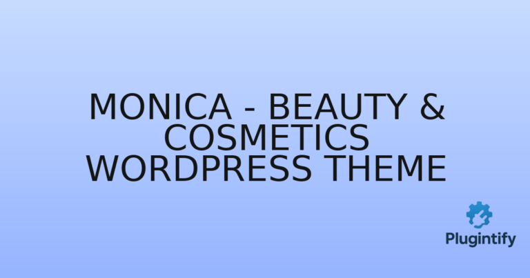 Read more about the article Monica – Beauty & Cosmetics WordPress Theme