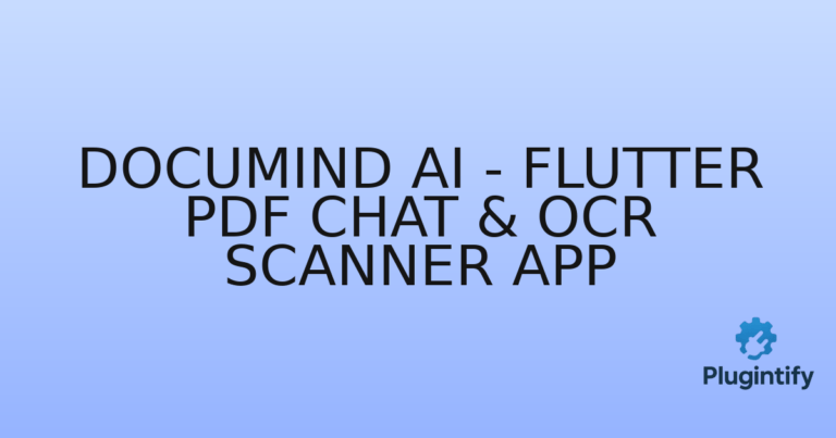 Read more about the article DocuMind AI – Flutter PDF Chat & OCR Scanner App