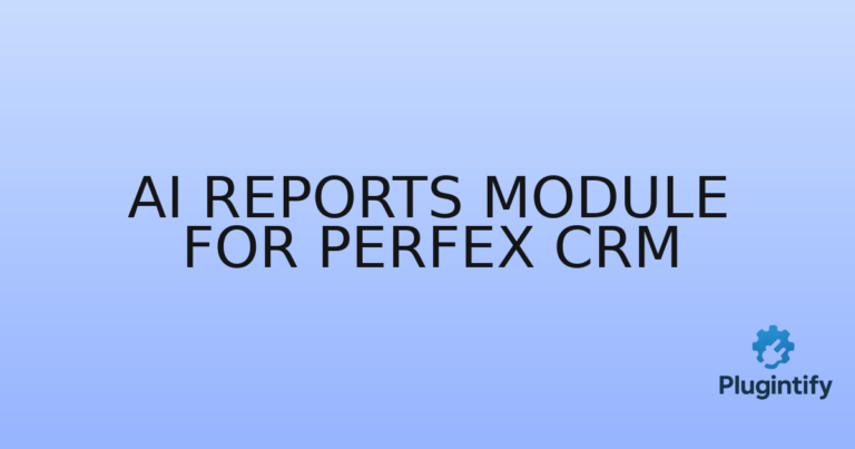 Read more about the article AI Reports Module for Perfex CRM