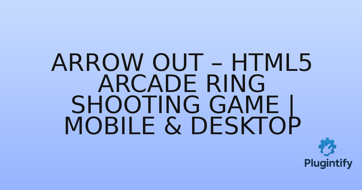 You are currently viewing Arrow Out – HTML5 Arcade Ring Shooting Game | Mobile & Desktop