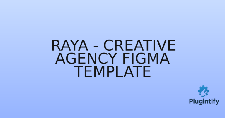 Read more about the article Raya – Creative Agency Figma Template