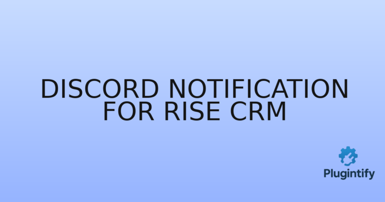 Read more about the article Discord Notification for RISE CRM