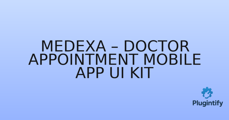 Read more about the article Medexa – Doctor Appointment Mobile App UI Kit