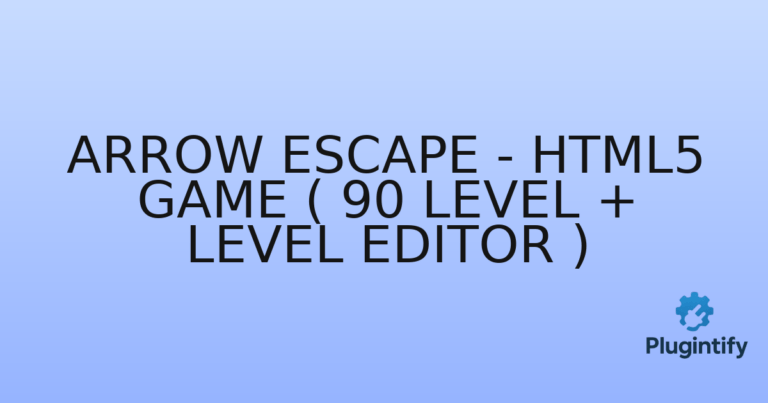 Read more about the article Arrow Escape – HTML5 Game ( 90 level + Level Editor )