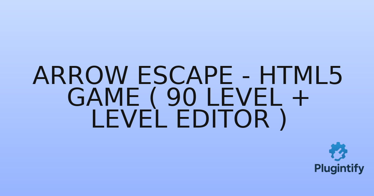 You are currently viewing Arrow Escape – HTML5 Game ( 90 level + Level Editor )