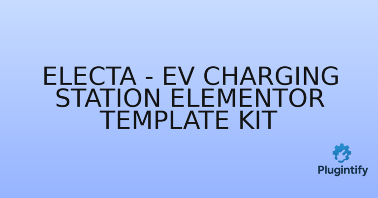 Read more about the article Electa – EV Charging Station Elementor Template Kit