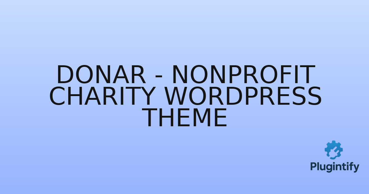You are currently viewing Donar – NonProfit Charity WordPress Theme