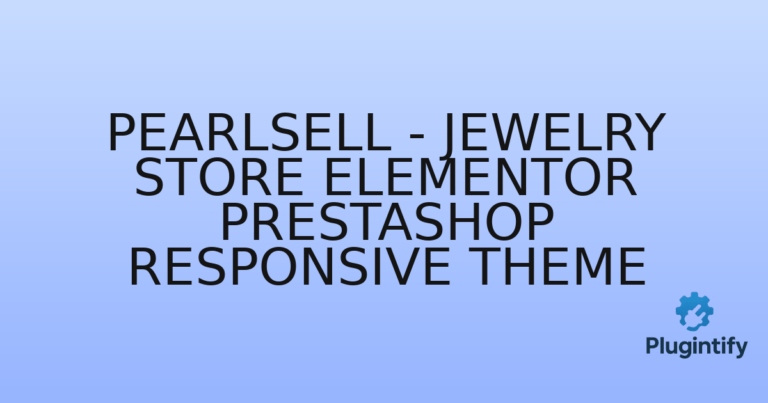 Read more about the article Pearlsell – Jewelry Store Elementor Prestashop Responsive Theme