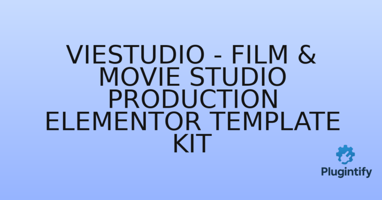 Read more about the article VieStudio – Film & Movie Studio Production Elementor Template Kit