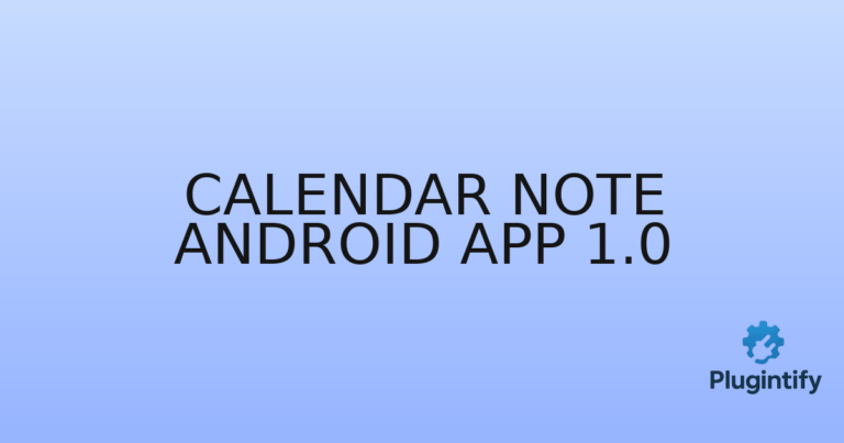 Read more about the article Calendar Note Android App 1.0