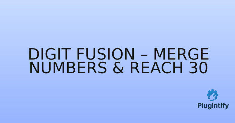 Read more about the article Digit Fusion – Merge Numbers & Reach 30
