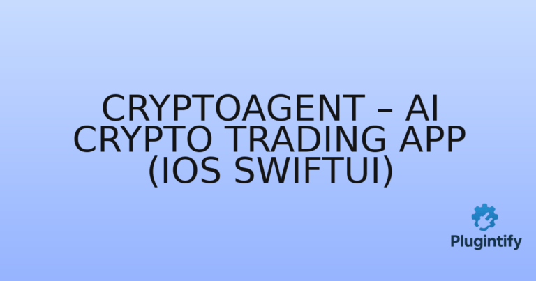 Read more about the article CryptoAgent – AI Crypto Trading App (iOS SwiftUI)