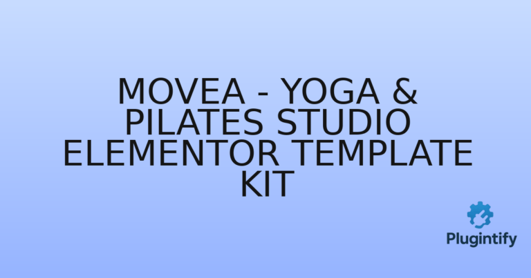 Read more about the article Movea – Yoga & Pilates Studio Elementor Template Kit