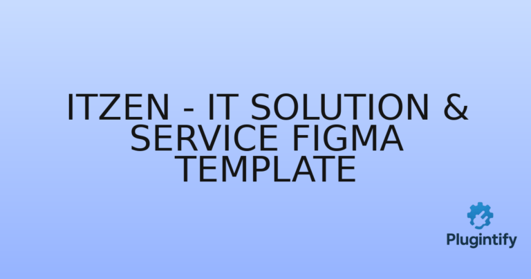 Read more about the article ITzen – IT Solution & Service Figma Template