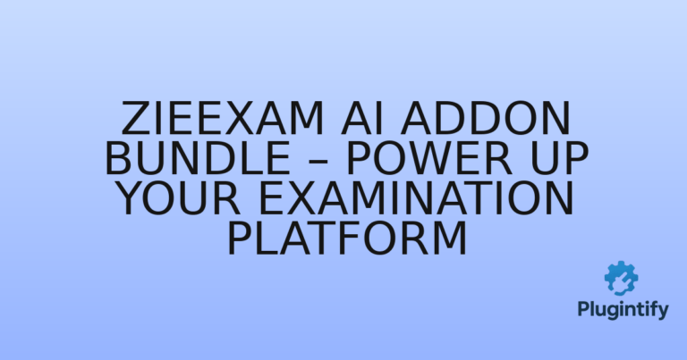 Read more about the article Zieexam AI Addon Bundle – Power Up Your Examination Platform