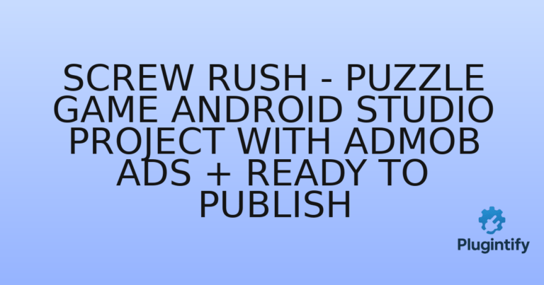 Read more about the article Screw Rush – Puzzle Game Android Studio Project with AdMob Ads + Ready to Publish