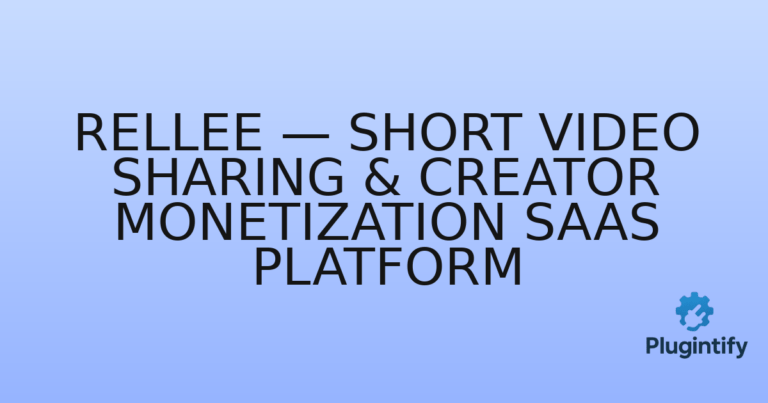 Read more about the article Rellee — Short Video Sharing & Creator Monetization SaaS Platform