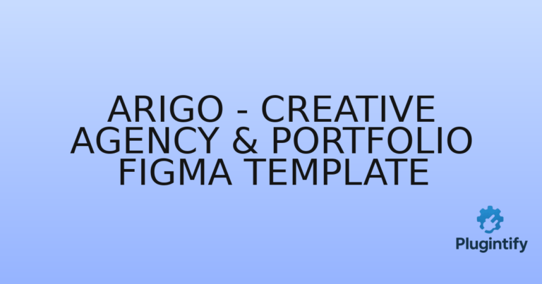 Read more about the article Arigo – Creative Agency & Portfolio Figma Template