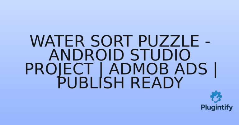 Read more about the article Water Sort Puzzle – Android Studio Project | AdMob Ads | Publish Ready